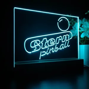 Stern Pinball Logo LED Desk Light