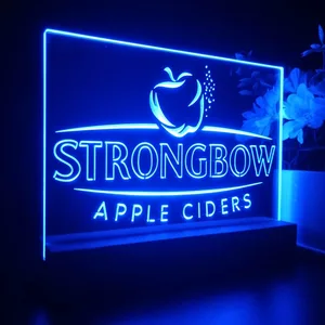 Strongbow Apple Logo LED Desk Light