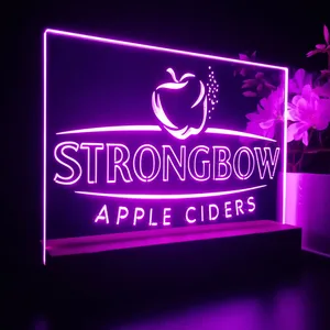 Strongbow Apple Logo LED Desk Light