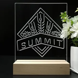 Summit Brewing Co. Summit Logo LED Desk Light