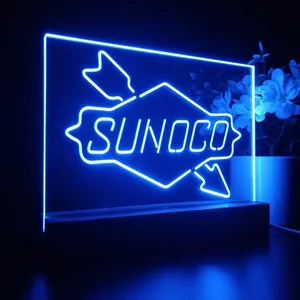 Sunoco Logo LED Desk Light