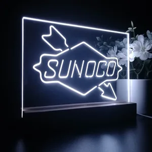 Sunoco Logo LED Desk Light
