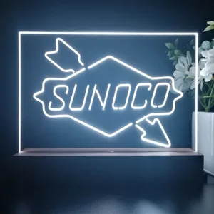 Sunoco Logo LED Desk Light