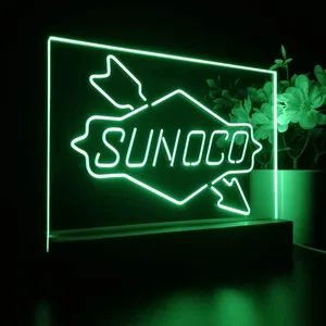 Sunoco Logo LED Desk Light