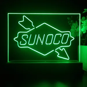 Sunoco Logo LED Desk Light