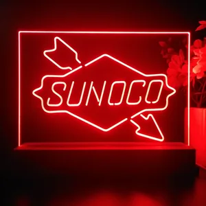 Sunoco Logo LED Desk Light
