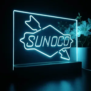 Sunoco Logo LED Desk Light
