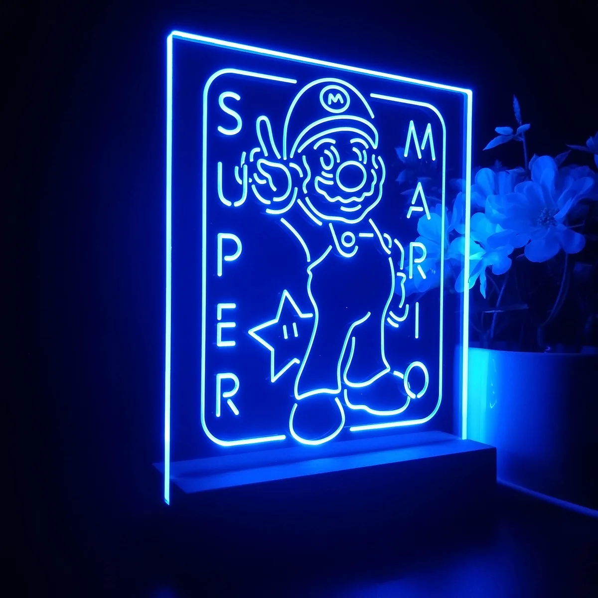 Super Mario Bros Mario LED Desk Light