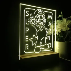 Super Mario Bros Mario LED Desk Light