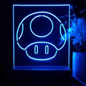 Super Mario Bros Mushroom LED Desk Light