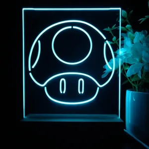 Super Mario Bros Mushroom LED Desk Light
