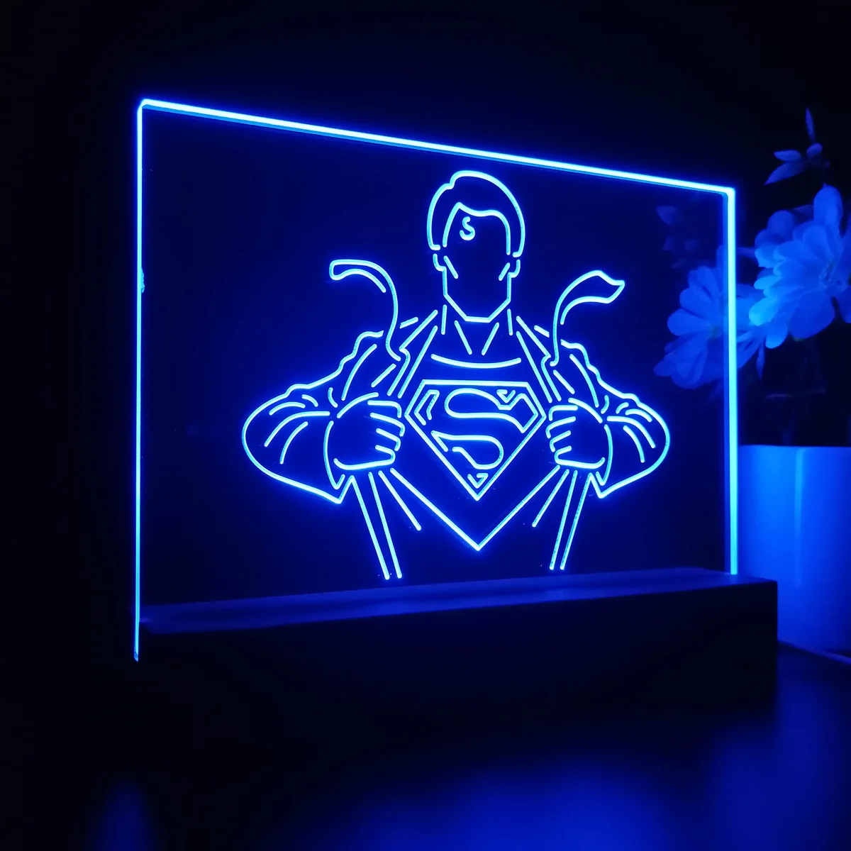 Superman Clark Kent LED Desk Light