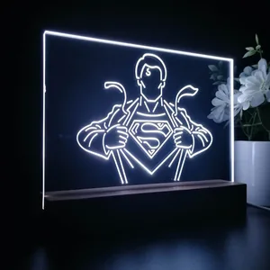 Superman Clark Kent LED Desk Light