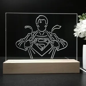 Superman Clark Kent LED Desk Light