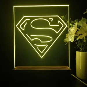 Superman LED Desk Light