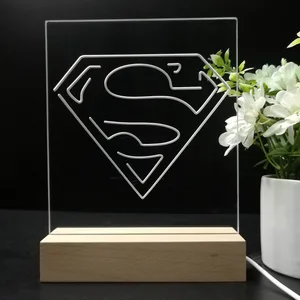 Superman LED Desk Light