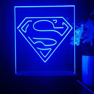 Superman LED Desk Light