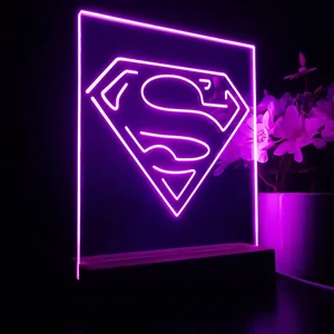 Superman LED Desk Light