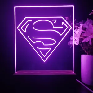 Superman LED Desk Light