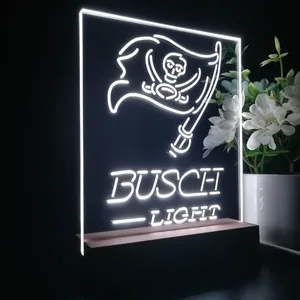 Tampa Bay Buccaneers Busch Light LED Desk Light