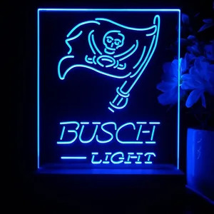 Tampa Bay Buccaneers Busch Light LED Desk Light