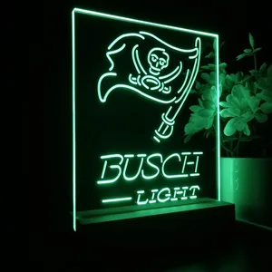 Tampa Bay Buccaneers Busch Light LED Desk Light