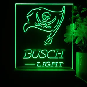 Tampa Bay Buccaneers Busch Light LED Desk Light