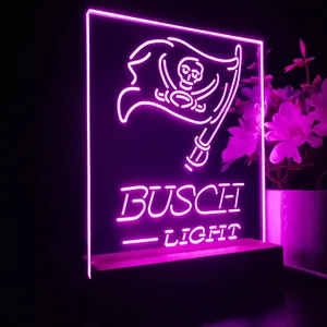 Tampa Bay Buccaneers Busch Light LED Desk Light