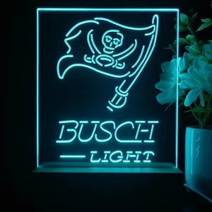 Tampa Bay Buccaneers Busch Light LED Desk Light
