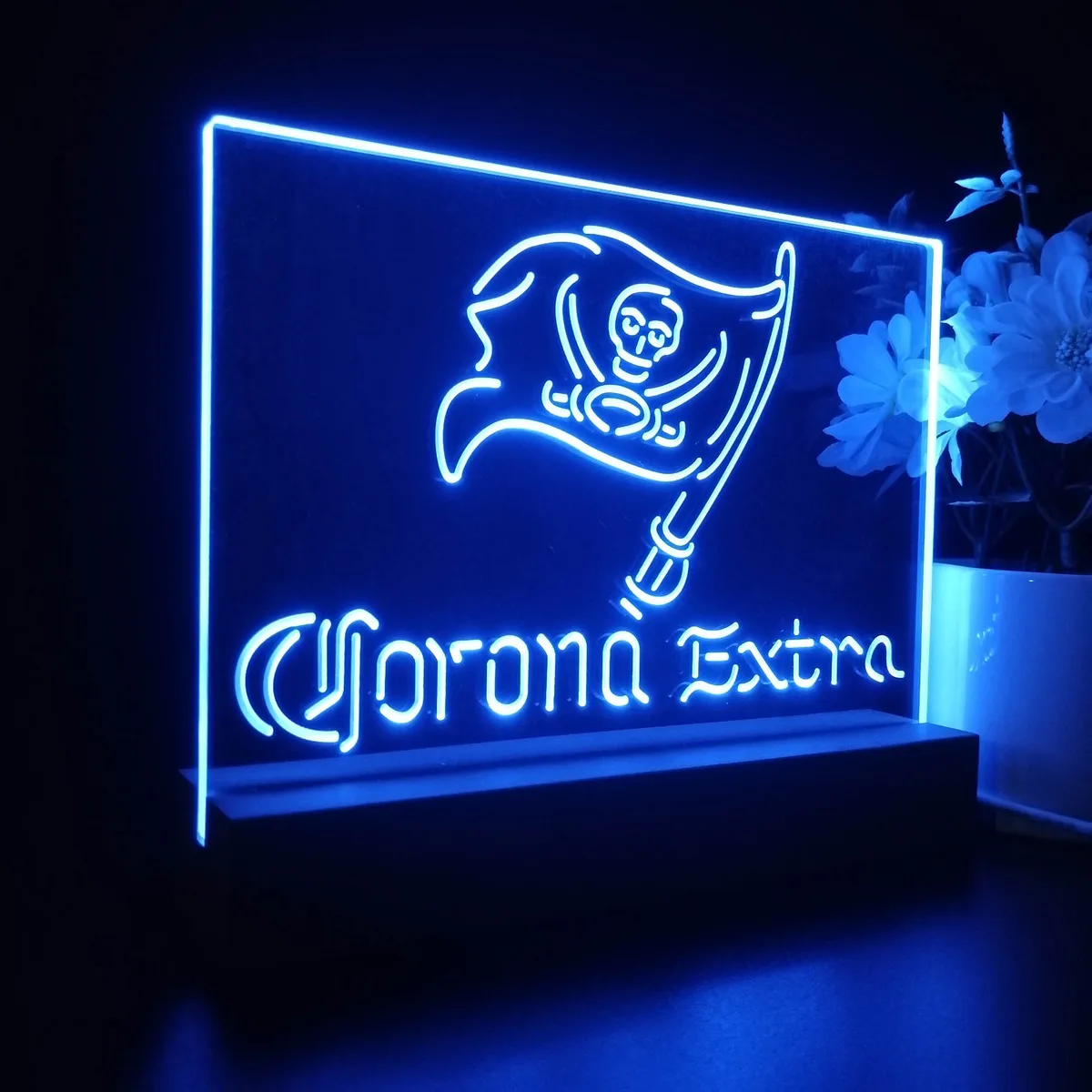 Tampa Bay Buccaneers Corona Extra LED Desk Light