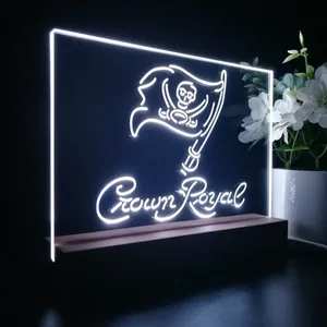 Tampa Bay Buccaneers Crown Royal LED Desk Light