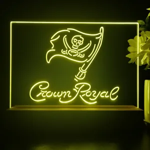 Tampa Bay Buccaneers Crown Royal LED Desk Light