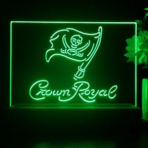 Tampa Bay Buccaneers Crown Royal LED Desk Light