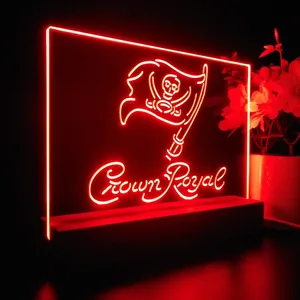 Tampa Bay Buccaneers Crown Royal LED Desk Light
