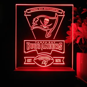 Tampa Bay Buccaneers EST 1976 LED Desk Light