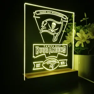 Tampa Bay Buccaneers EST 1976 LED Desk Light
