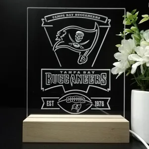 Tampa Bay Buccaneers EST 1976 LED Desk Light