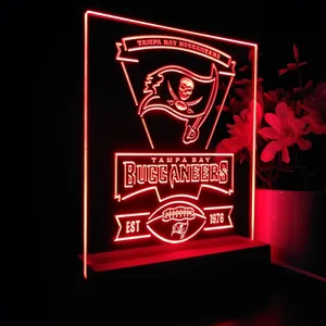 Tampa Bay Buccaneers EST 1976 LED Desk Light