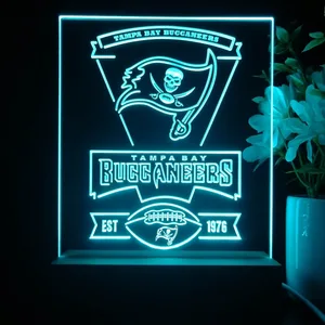 Tampa Bay Buccaneers EST 1976 LED Desk Light