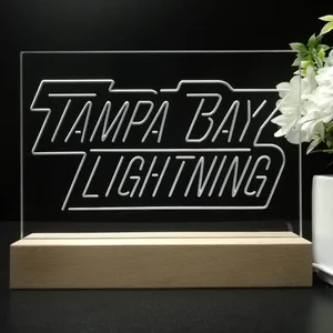 Tampa Bay Lightning Banner LED Desk Light