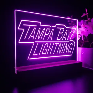 Tampa Bay Lightning Banner LED Desk Light