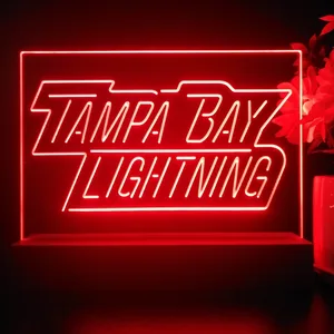 Tampa Bay Lightning Banner LED Desk Light