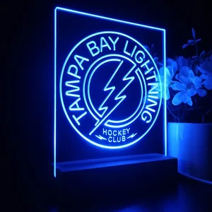 Tampa Bay Lightning Hockey Club LED Desk Light