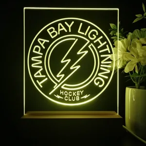 Tampa Bay Lightning Hockey Club LED Desk Light