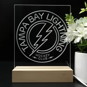 Tampa Bay Lightning Hockey Club LED Desk Light