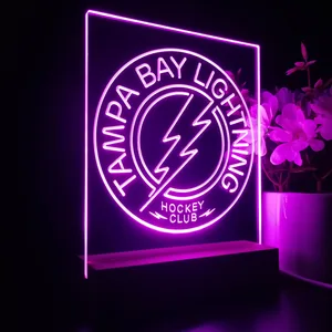 Tampa Bay Lightning Hockey Club LED Desk Light