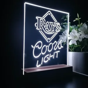 Tampa Bay Rays Coors Light LED Desk Light - Legacy Edition