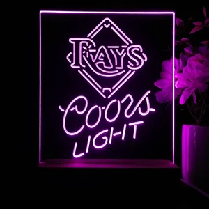 Tampa Bay Rays Coors Light LED Desk Light - Legacy Edition
