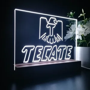 Tecate Logo 1 LED Desk Light
