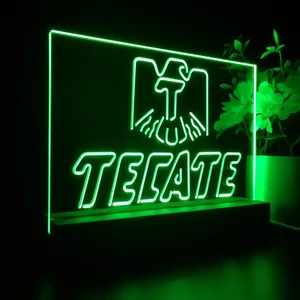 Tecate Logo 1 LED Desk Light